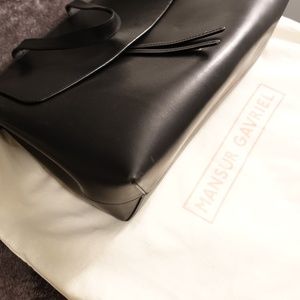 Mansur Gavriel Lady Bag Large Black (w Dustbag)